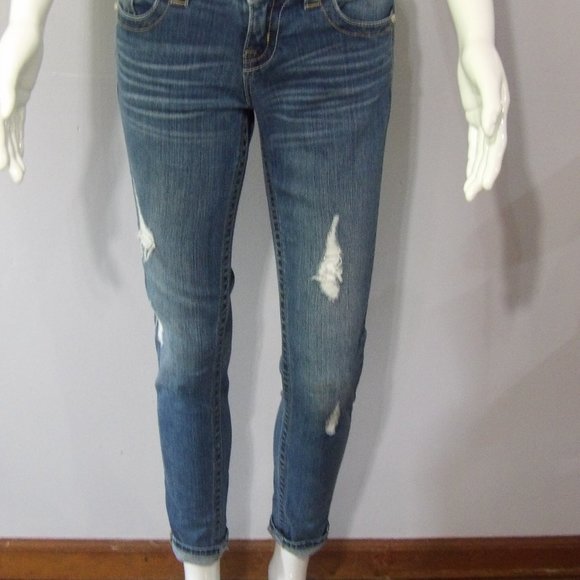 Miss Me Mid Rise Skinny Jeans Sz 1/2 (26) - Picture 3 of 15